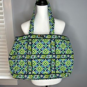 Vera Bradley Daisy Daisy Fabric tote/bag. Cotton.  Excellent used condition.